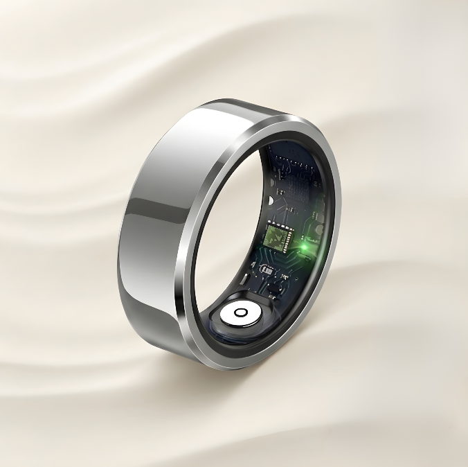 Smart Health & Fitness Ring | Heart Rate, Blood Pressure & Sleep Tracking | IP68 + 5ATM